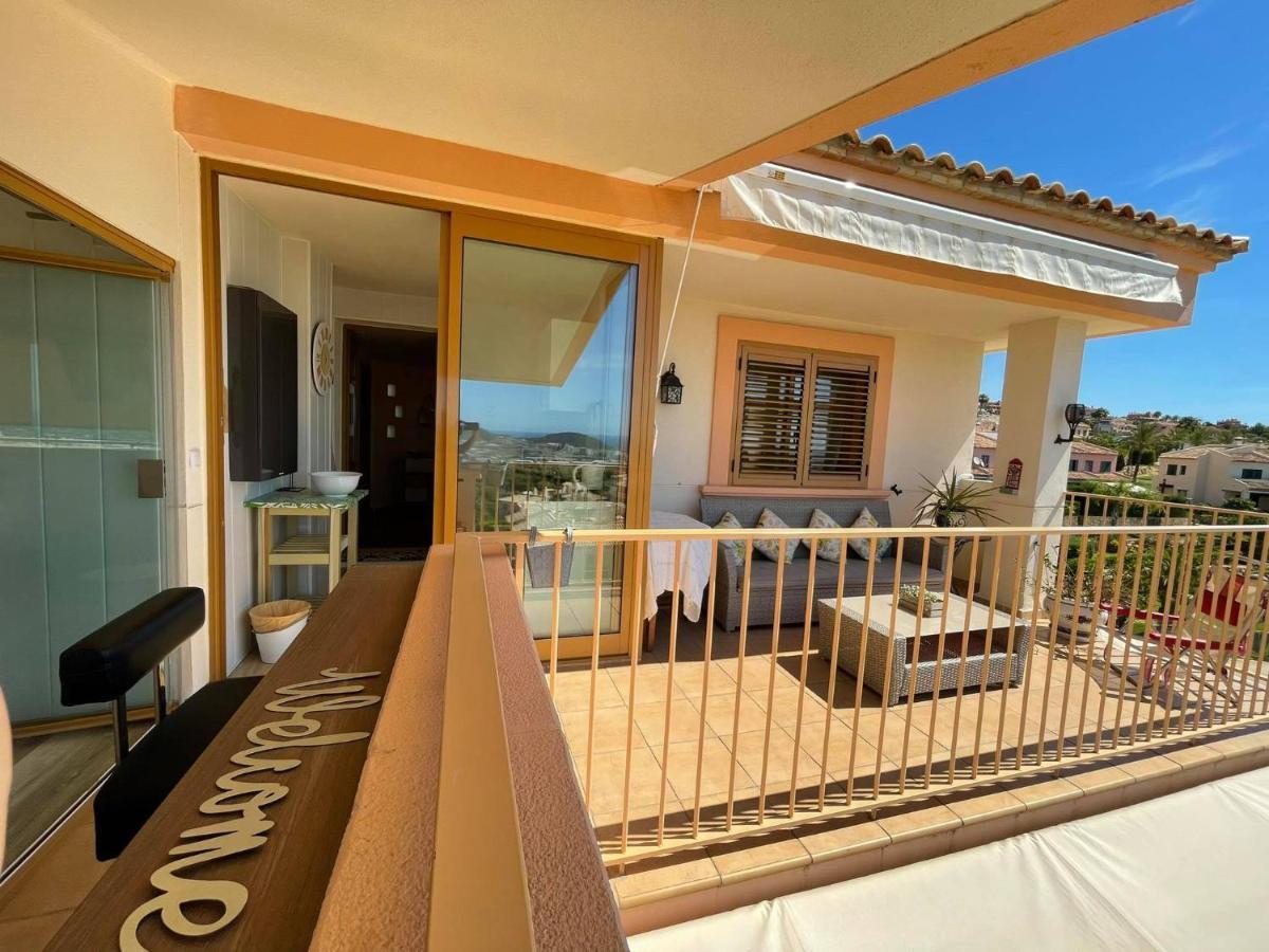 2 Bed Penthouse Apartment - Sea Views - Sleeps 4 Finestrat Eksteriør bilde